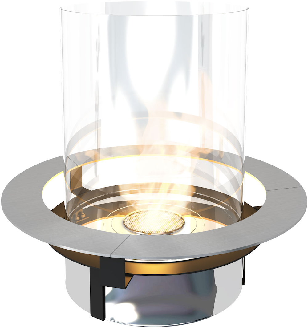 Planika Rondo Bioetanolkaminer & elkaminer frilagd